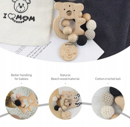 DREWNIANY GRYZAK koala – zdjęcie produktu 3