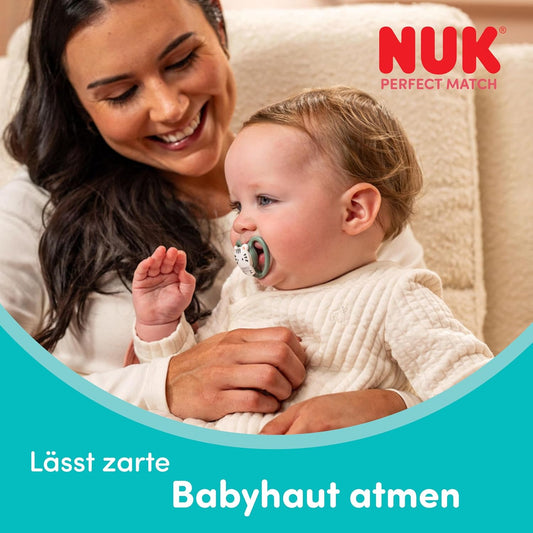 NUK Perfect Match Air smoczek uspokajający 18-36m x2