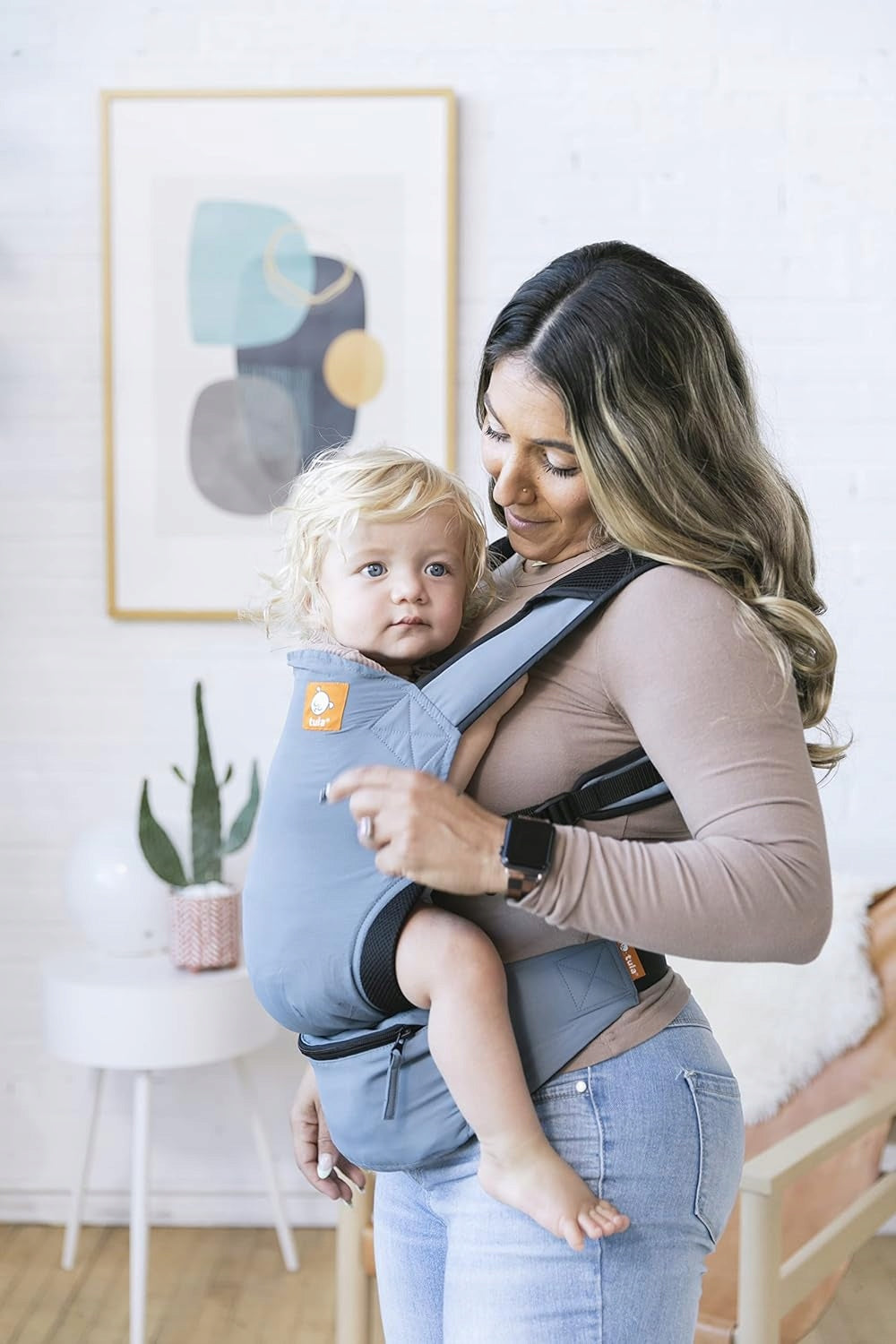 TULA LITE portabebés ligero con riñonera 5,5-14 kg para bebés