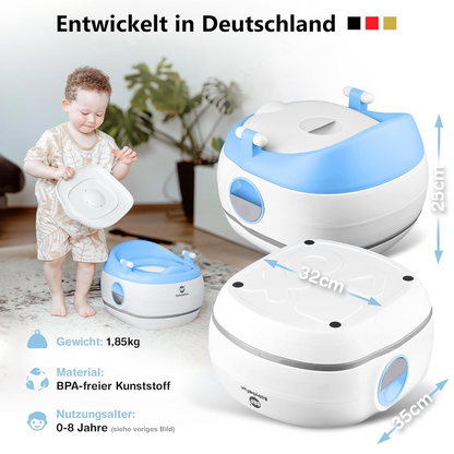 BABYBEFUN 3w1 nocnik nakładka podnóżek – zdjęcie produktu 5