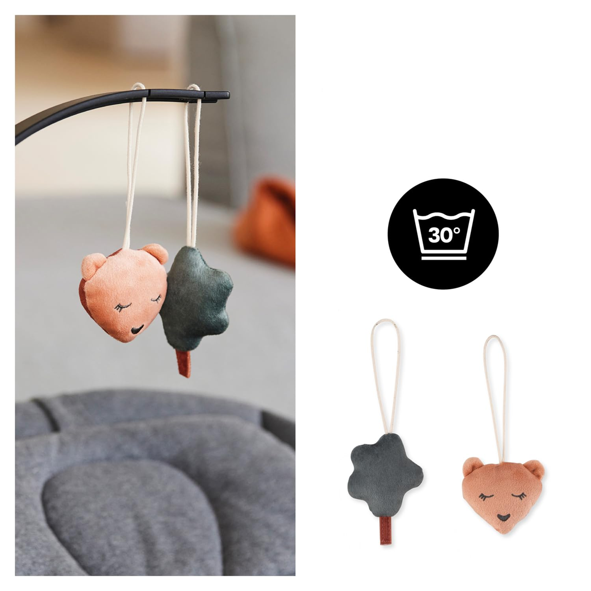 HAUCK pałąk łuk z zabawkami do leżaczka HIGHCHAIR BOUNCER – zdjęcie produktu 7