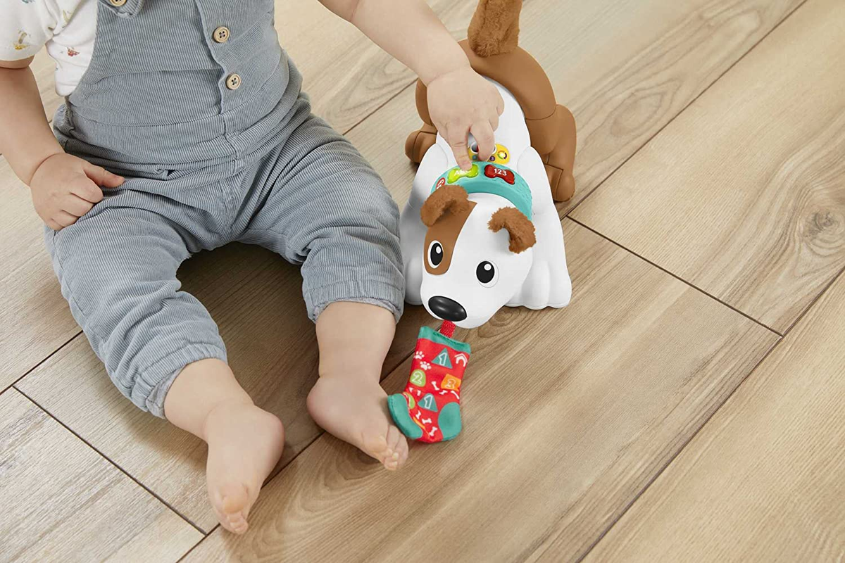 FISHER-PRICE chien interactif langue allemande