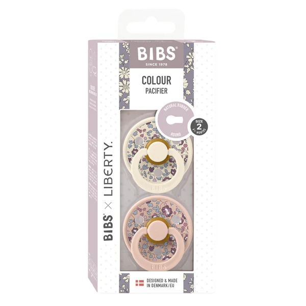 BIBS Eloise Blush Mix ciucci rotondi x2 6 18m