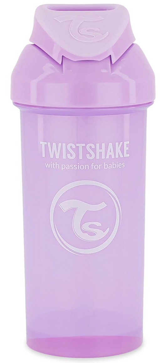 TWISTSHAKE Straw Cup kubek niekapek ze słomką 360 ml 6 m+