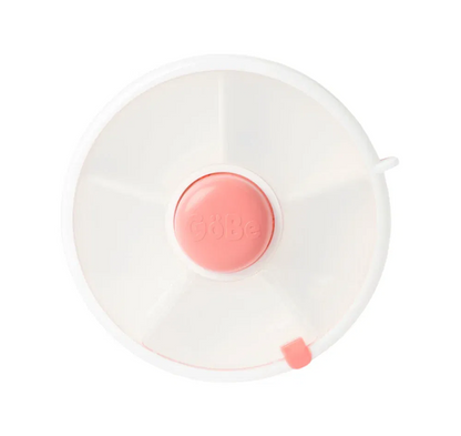 GOBE Snack Spinner drehbarer Snackbehälter 5 Fächer 5,5 x 16 cm