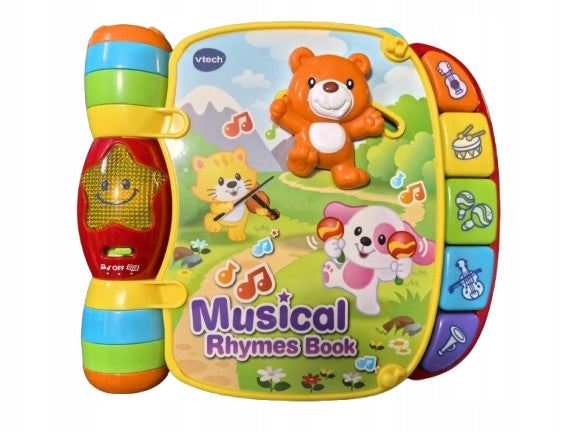 VTECH Libro electrónico educativo Rhymes en INGLÉS para niños