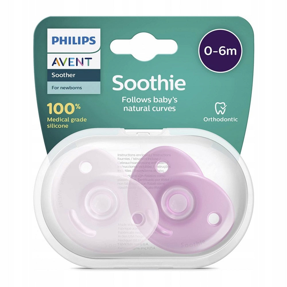 PHILIPS AVENT Soothie Schnuller x 2, 0–6 Monate