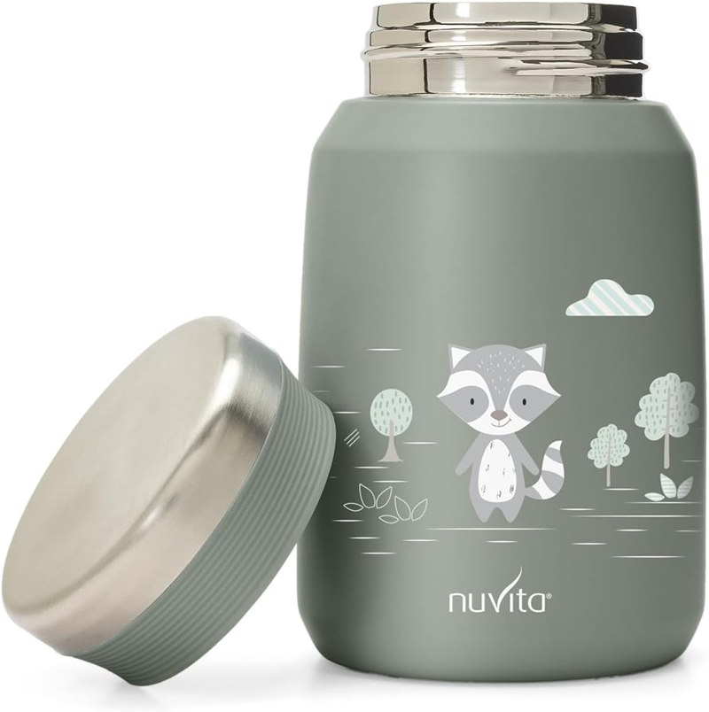 NUVITA 4472 termo para comida de acero inoxidable 500 ml 6 m+