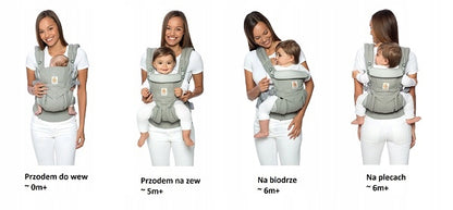 ERGOBABY OMNI 360 COOL AIR MESH ergonomické nosítko 3,2-20,4 kg
