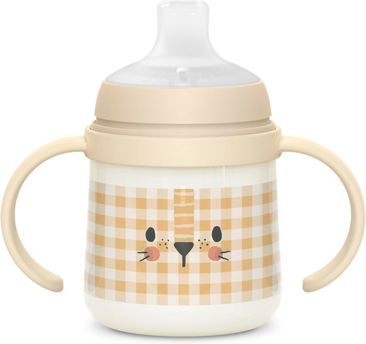 SUAVINEX Day & Night hrnek nekapající svítící ve tmě 150 ml 6 m+