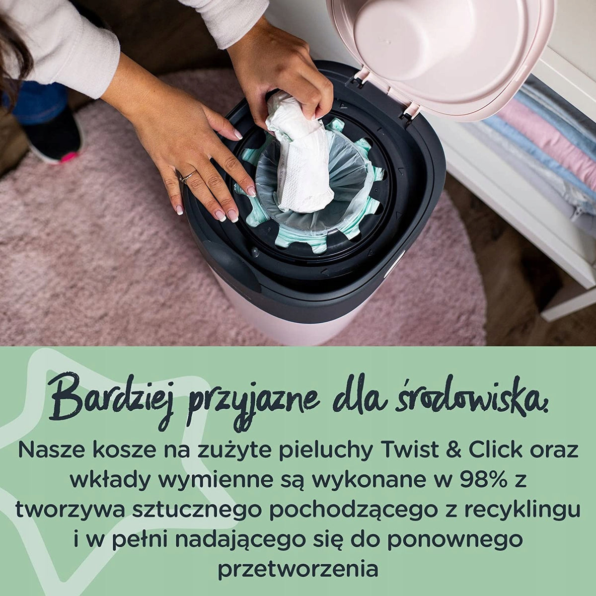 TOMMEE TIPPEE Twist&Click Windeleimer