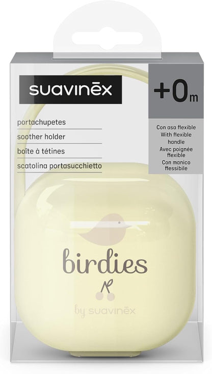 SUAVINEX Birdies etui na 2 smoczki – nowy – zdjęcie 5