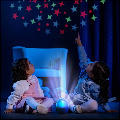 REER Starlino lampka nocna i projektor gwiazd 4 kolory LED – zdjęcie produktu 4