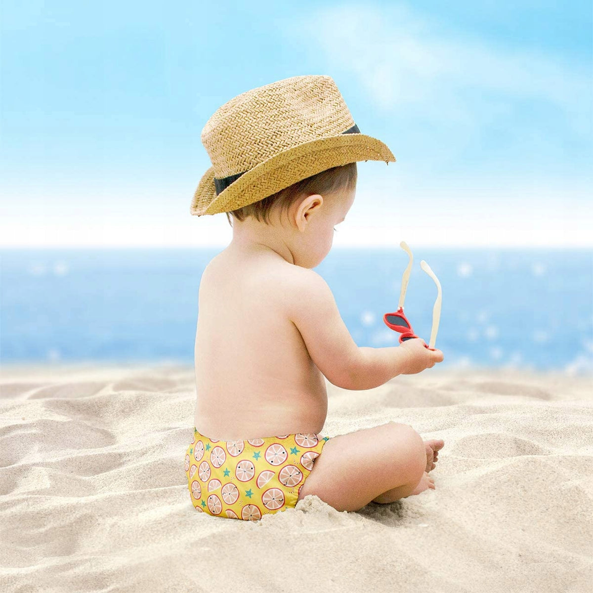 BAMBINO MIO pielucha do pływania 2lata+ dla dziecka na plaży, lekka i wodoodporna