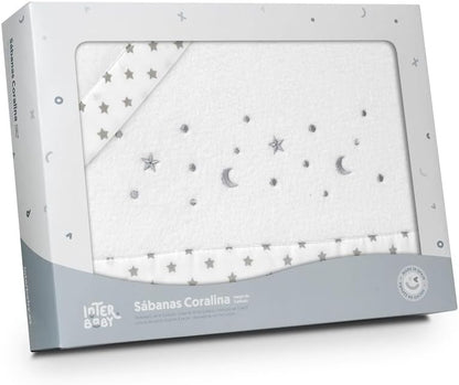 INTERBABY komplet pościeli do łóżeczka 60x120 cm Coralina – zdjęcie produktu 6