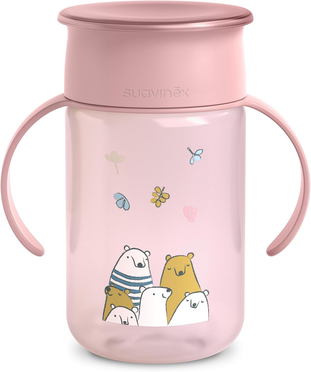 SUAVINEX Trainer Cup cană anti-picurare 360° 340 ml