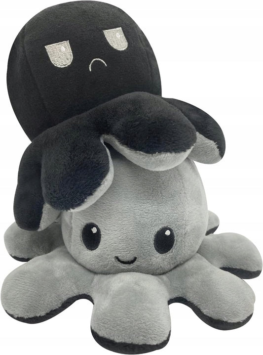TeeTurtle dwustronna odwracalna przytulanka OŚMIORNICA 8 x 18 cm