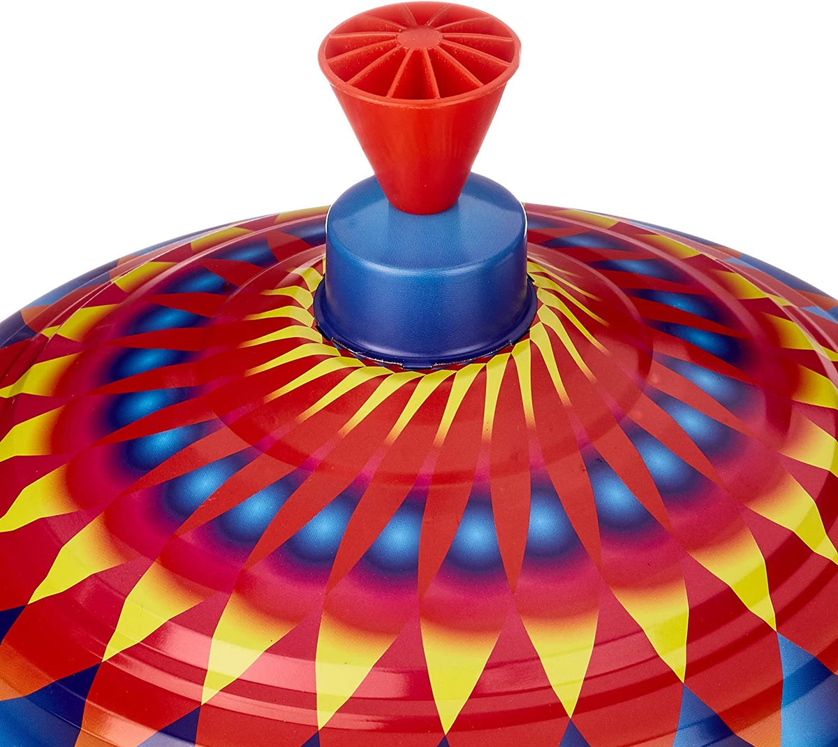 SMALL FOOT metalowy bączek 22 cm 12m+ kolorowy metalowo-plastikowy bączek dla dzieci