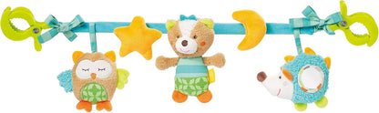FEHN hanging chain for stroller, crib, or car seat FehnLand SLEEPY FOREST 49 cm