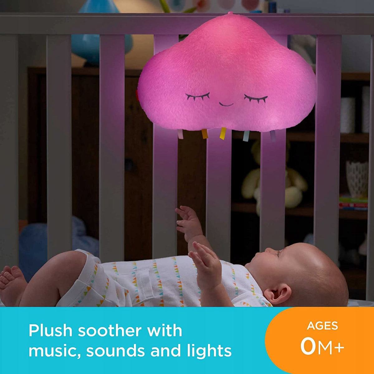 FISHER PRICE slaperig wolkje slaaptrainer met lampje