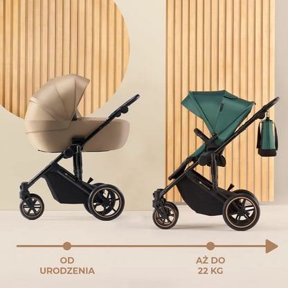 KINDERKRAFT PRIME2 poussette multifonction 2-en-1 jusqu'à 22kg