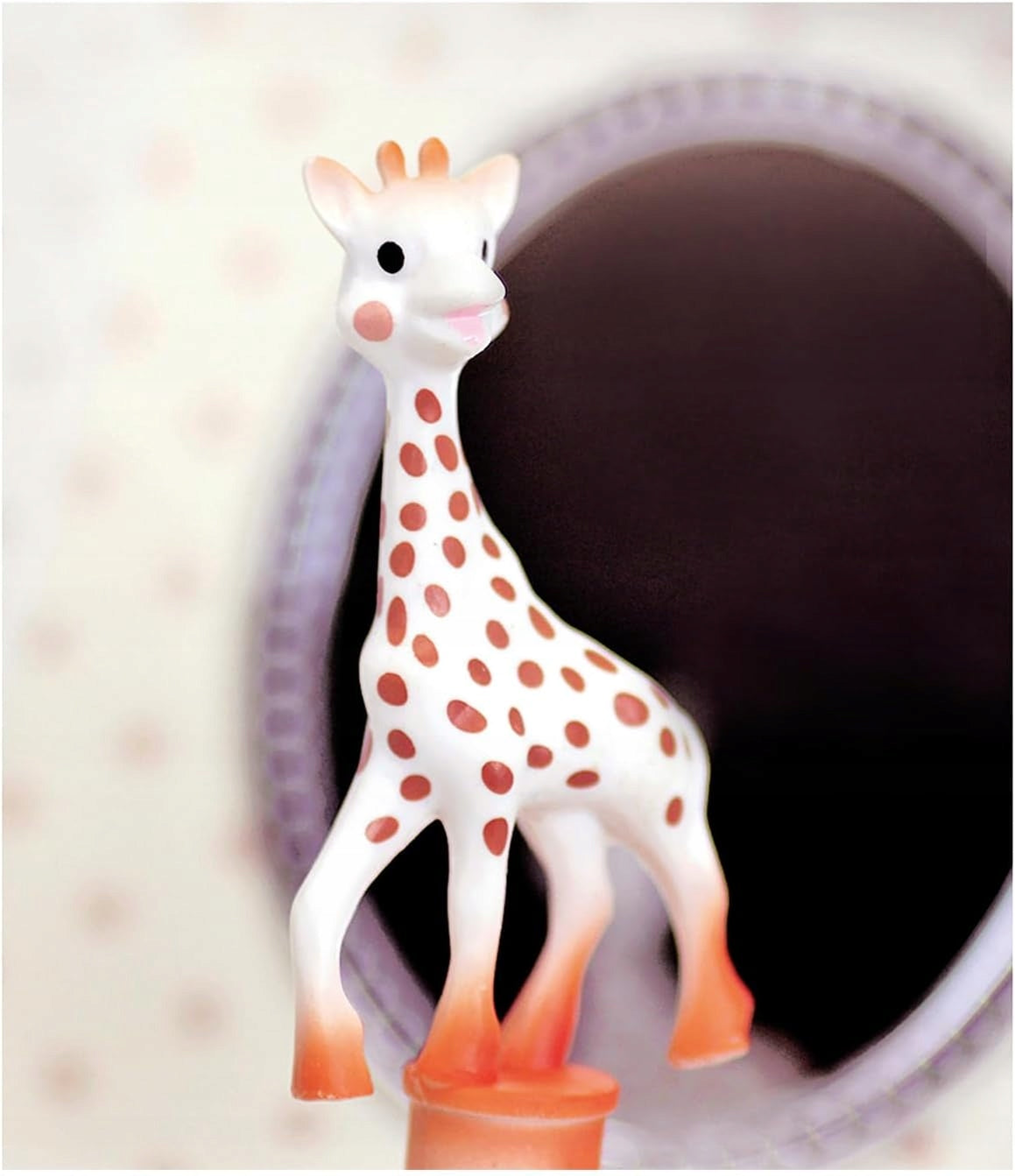 TROUSSELIER aufziehbare, im Dunkeln leuchtende Spieluhr SOPHIE LA GIRAFE – Produktfoto 4