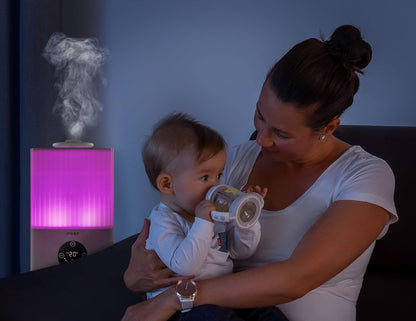 REER umidificator cu ultrasunete cu lampă de veghe + telecomandă