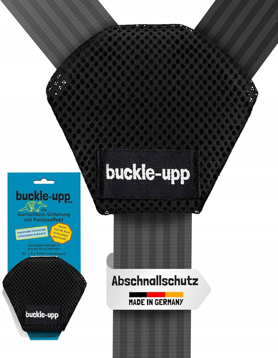 BUCKLE-UPP protection against unfastening seat belts