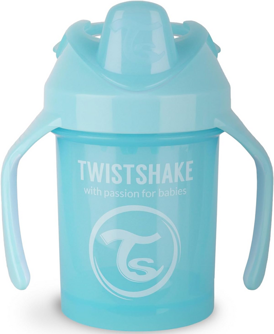 TWISTSHAKE Mini Cup tazza antigoccia con beccuccio e frullatore 230 ml 4 m+