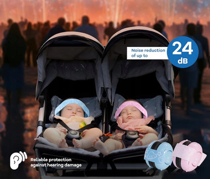 auriculares protectores 12m+, 24 dB + funda