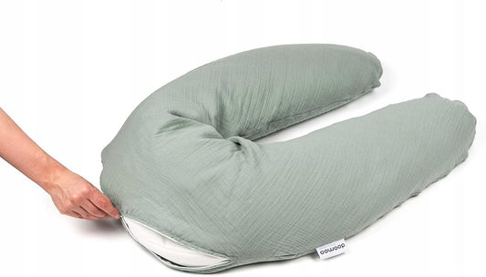 DOOMOO Comfy Big Cover federa per cuscino da gravidanza 190cm COTONE ORGANICO