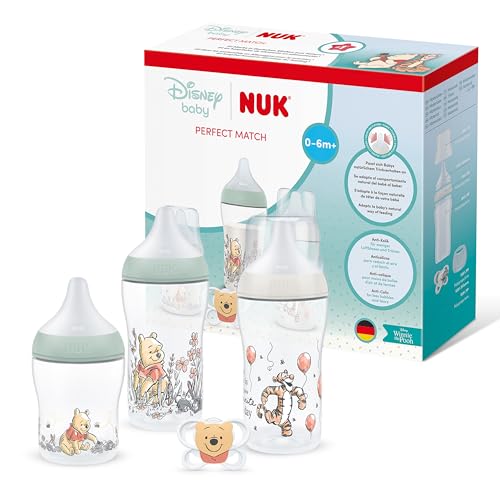 NUK Perfect Match sada antikolikových lahví 0+ 4 prvky DISNEY