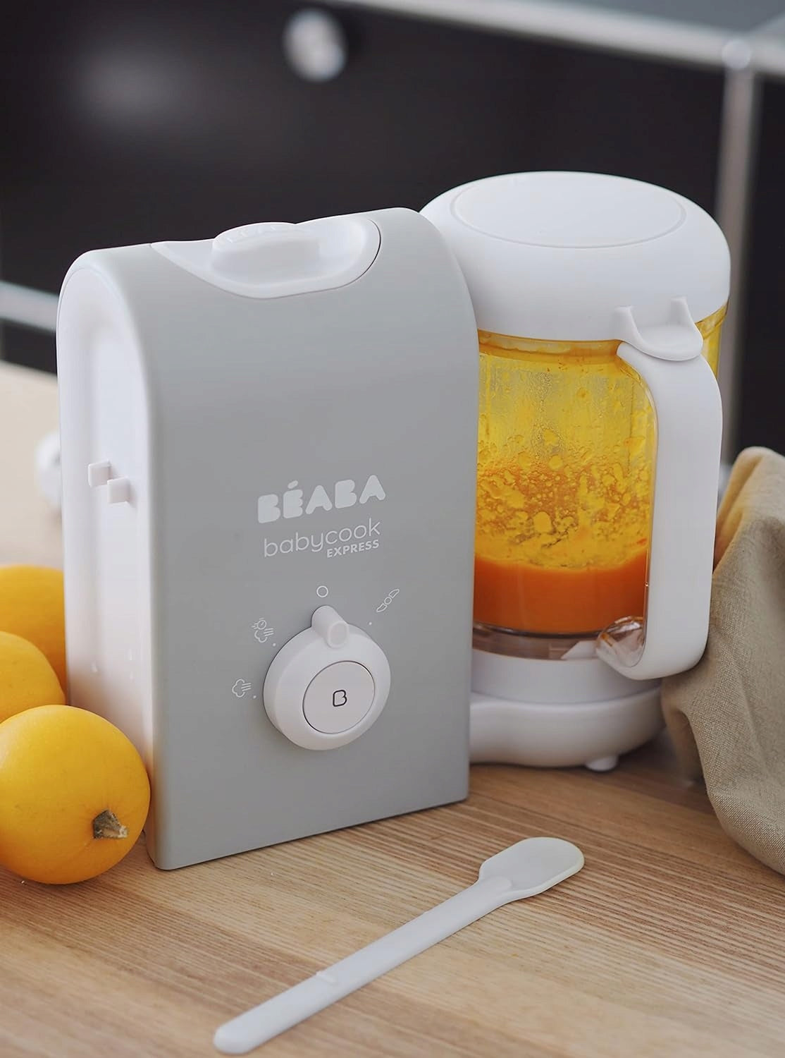 BEABA Babycook Express 4 in 1 vaporiera, frullatore, scongelatore, scaldavivande