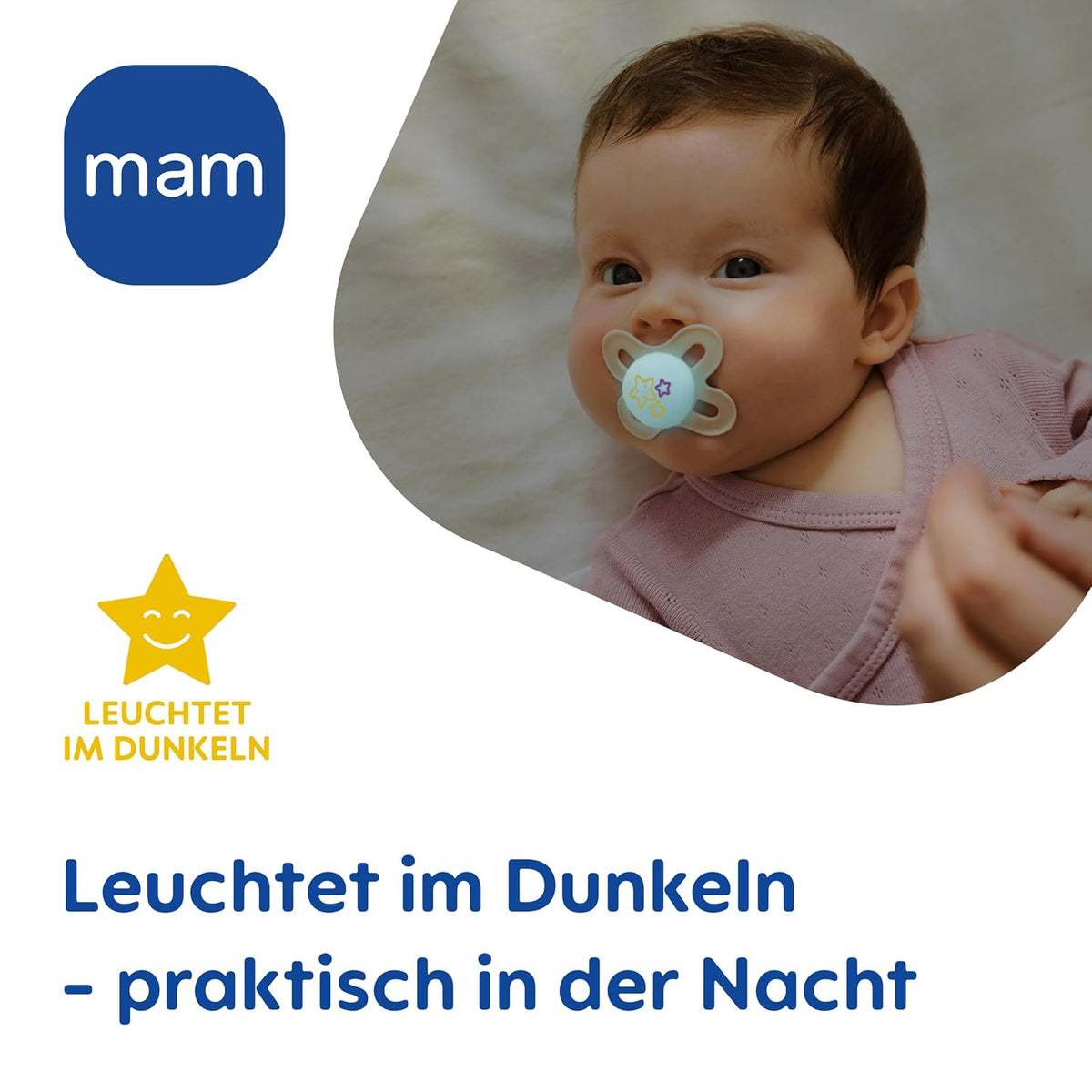 MAM Original smoczki uspokajające Day&Night 0-6m x4 ŚWIECĄCE – zdjęcie produktu 3