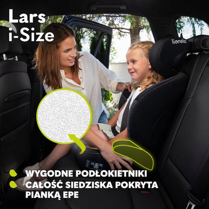 LIONELO Lars i-Size seggiolino auto gruppo 2 e 3
