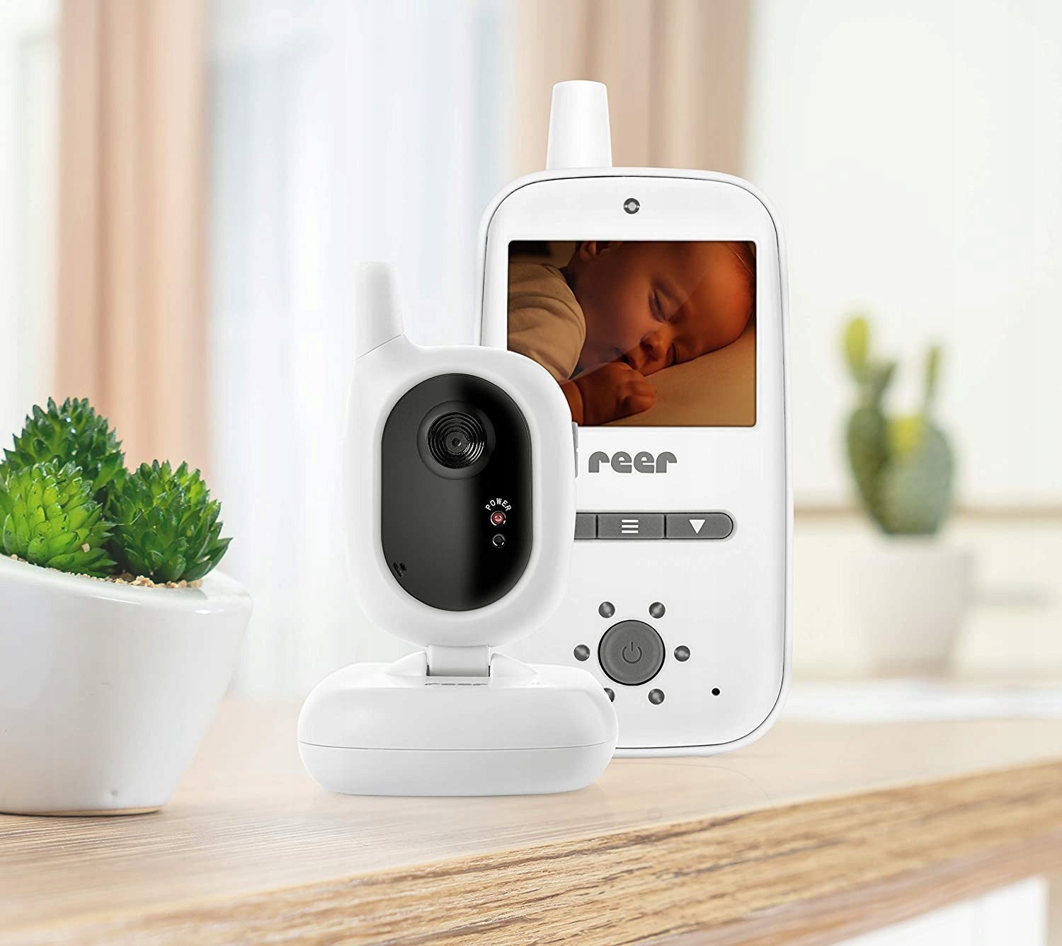 REER BabyCam niania elektroniczna 2,4" TFT – zdjęcie produktu 7