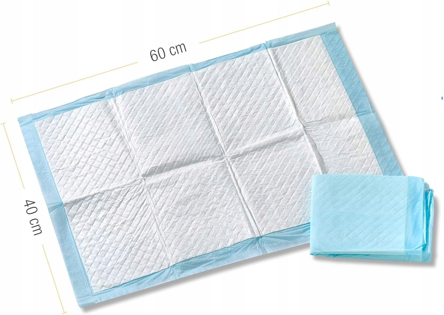TIGEX podkłady DO PRZEWIJANIA higieniczne 20szt. 60X40CM – zdjęcie produktu 2