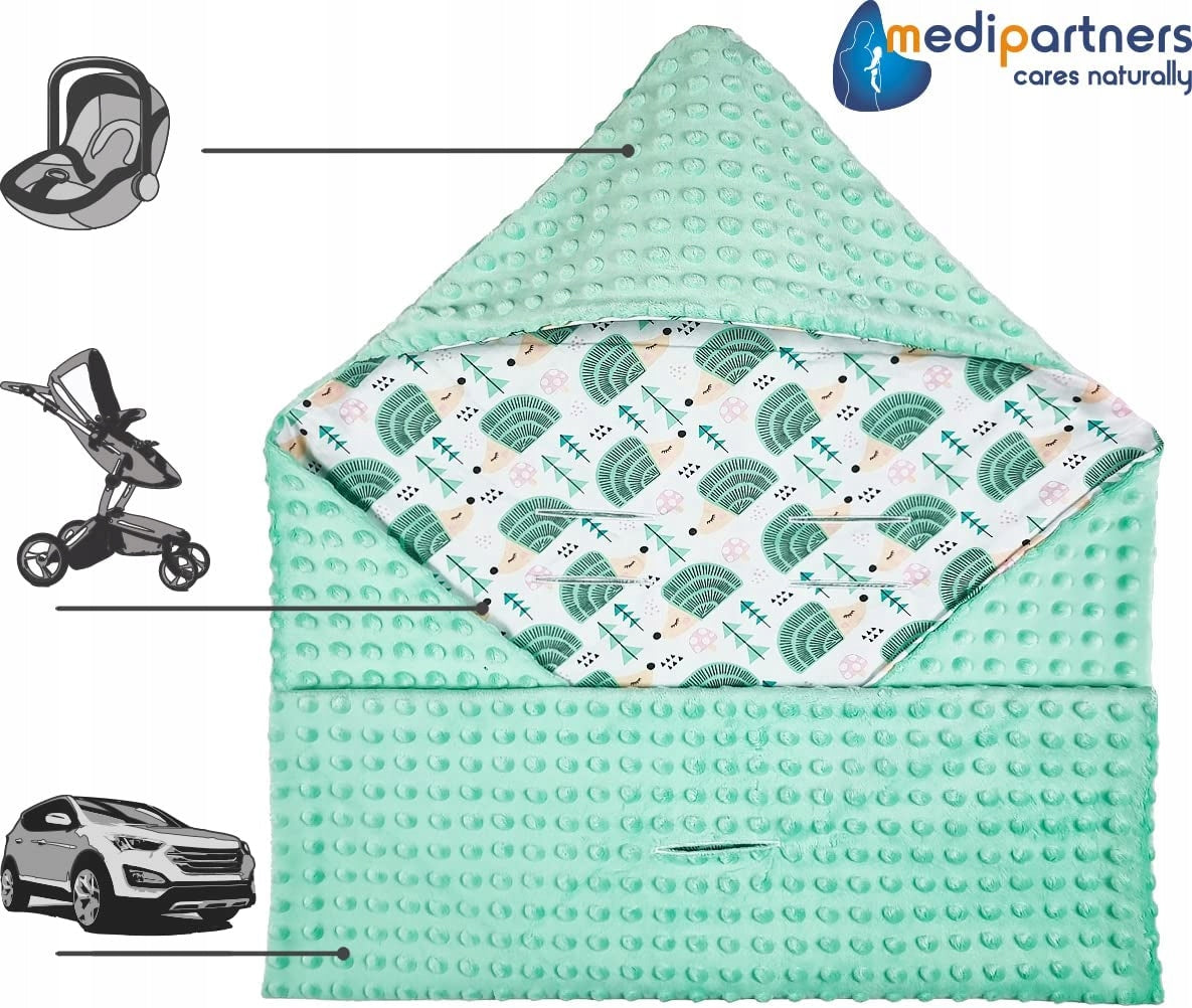 Manta MINKY para silla de coche MEDIPARTNERS