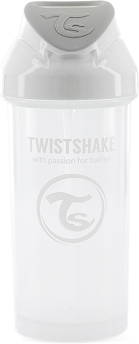 TWISTSHAKE Straw Cup ποτήρι με καλαμάκι που δεν στάζει 360 ml 6 μ+