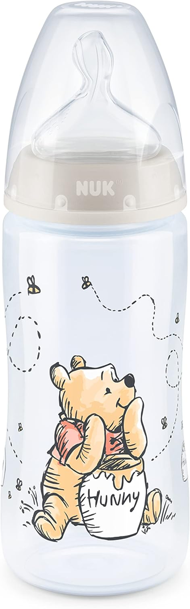 NUK First Choice+ 0-6 m BUTELKA 300 ml wskaźnik temperatury KUBUŚ PUCHATEK