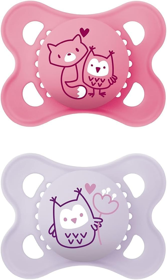 MAM ORIGINAL PURE fopspeen x2 0-6m KAUCZUK