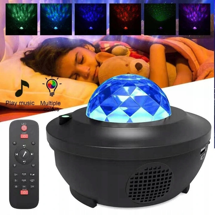 VOKSUN LED Bluetooth projektor gwiazd + pilot – zdjęcie produktu 6