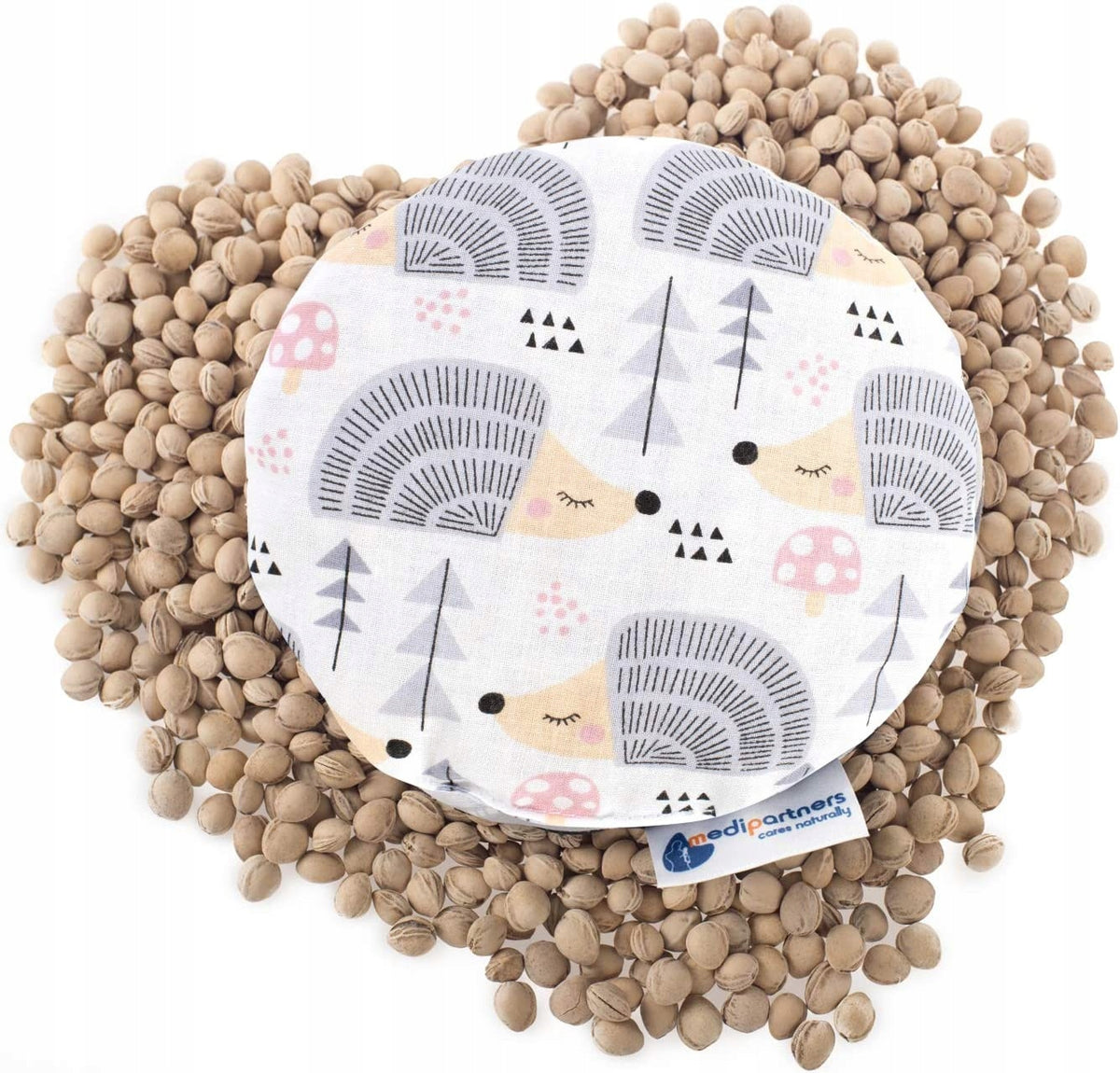MEDIPARTNERS termofor z pestkami wiśni 0,18kg 15cm – zdjęcie produktu 2