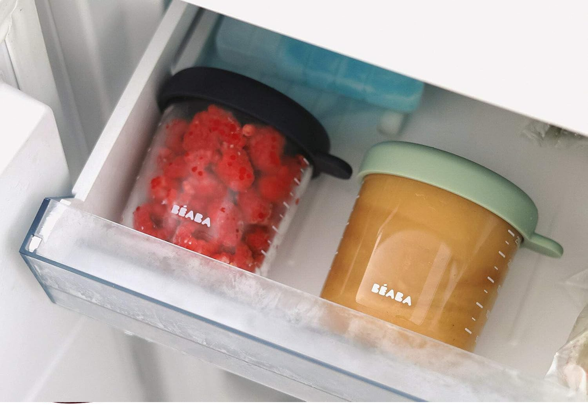 BEABA recipiente din sticlă pentru alimente 6x 250ml