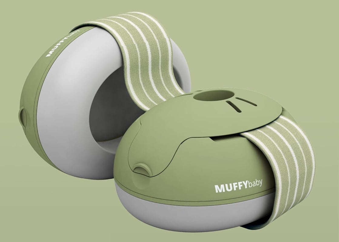 ALPINE Muffy cuffie protettive per bambini 0-36 mesi 23db + custodia