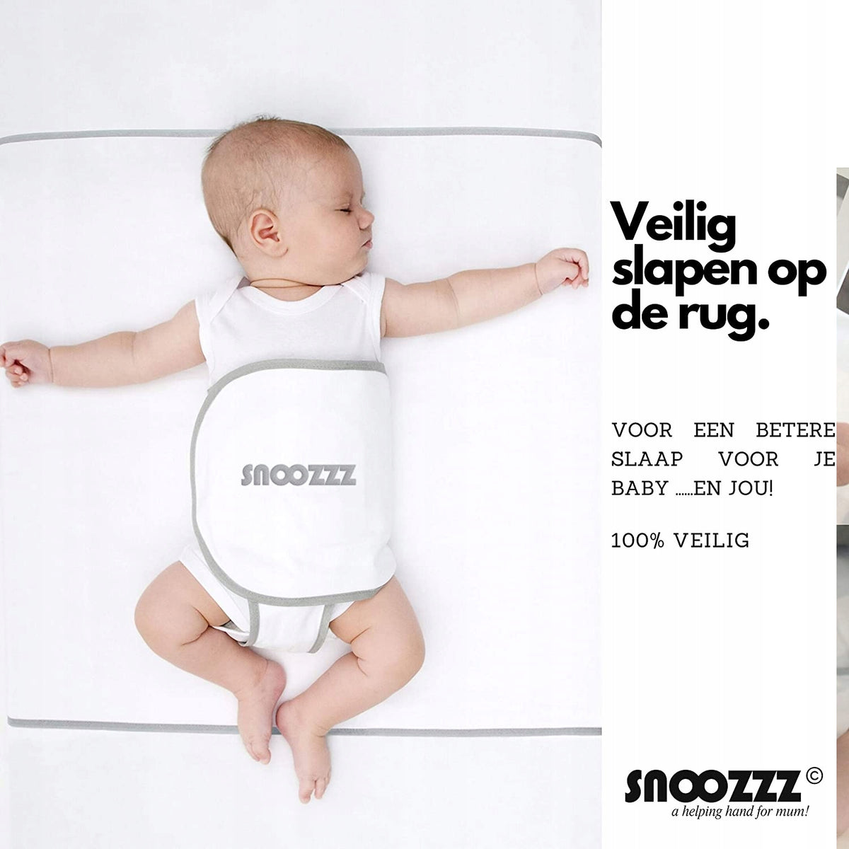 SNOOZZZ poziționer de somn suport pentru reflux