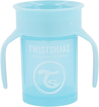 TWISTSHAKE auslaufsicherer 360-Grad-Becher 230 ml 6 m+