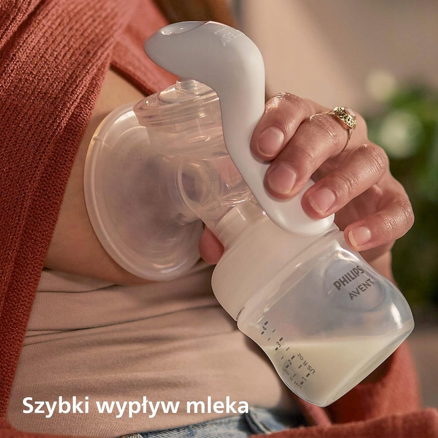 PHILIPS AVENT Natural SCF430/60 laktator ręczny +akcesoria – zdjęcie produktu 4