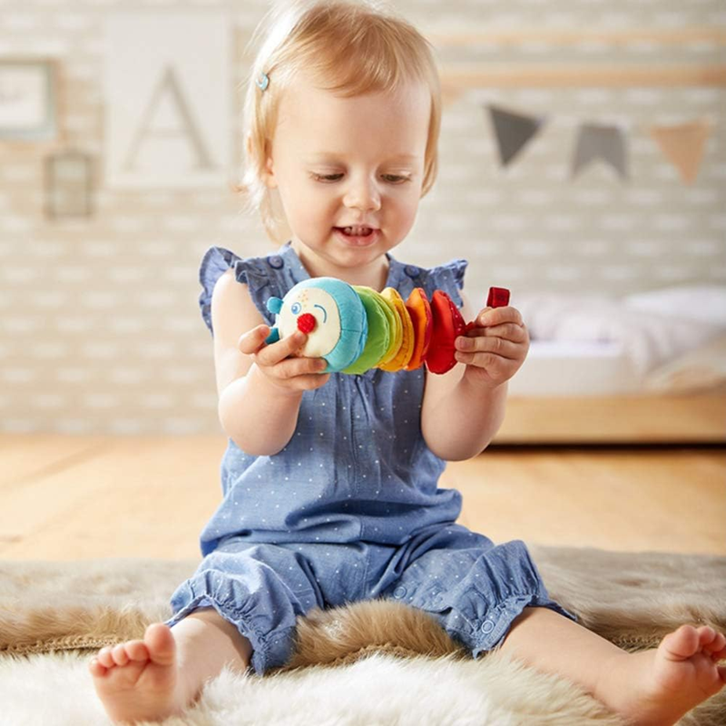 HABA opvouwbare en trillende rups Mina 18 cm 6 m+
