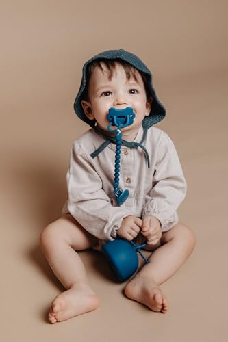 SUAVINEX Colour Essence clip in silicone per ciuccio con ciondolo